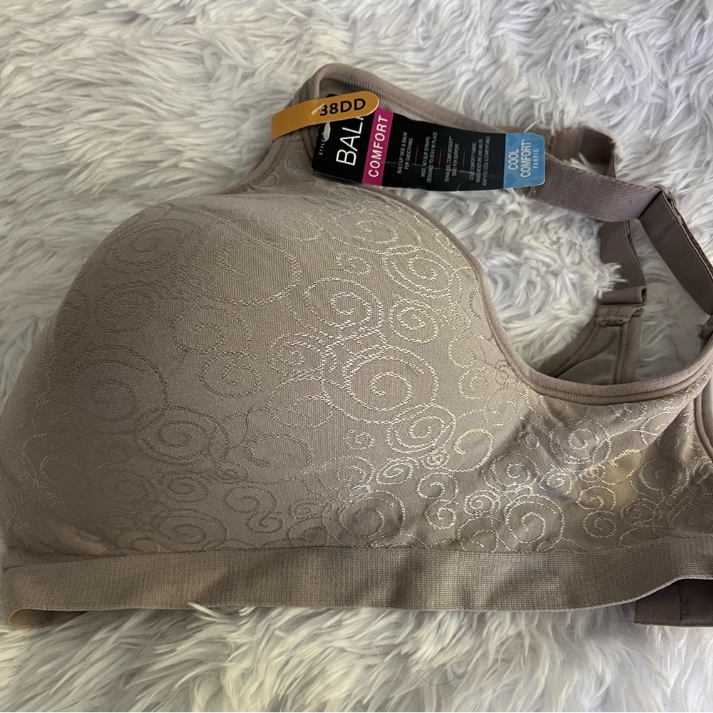 Bali Swirl Pattern Comfort Bra in Lavender